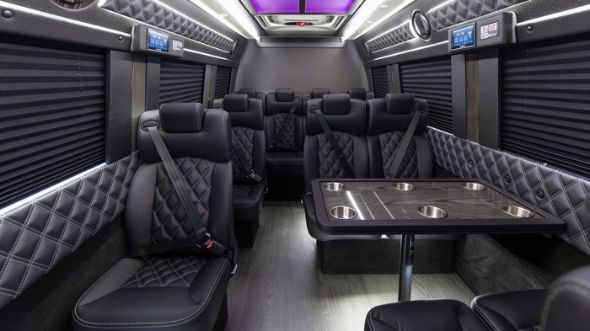 el cajon 15 passenger sprinter van interior