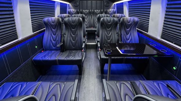 el cajon 20 passenger sprinter van interior