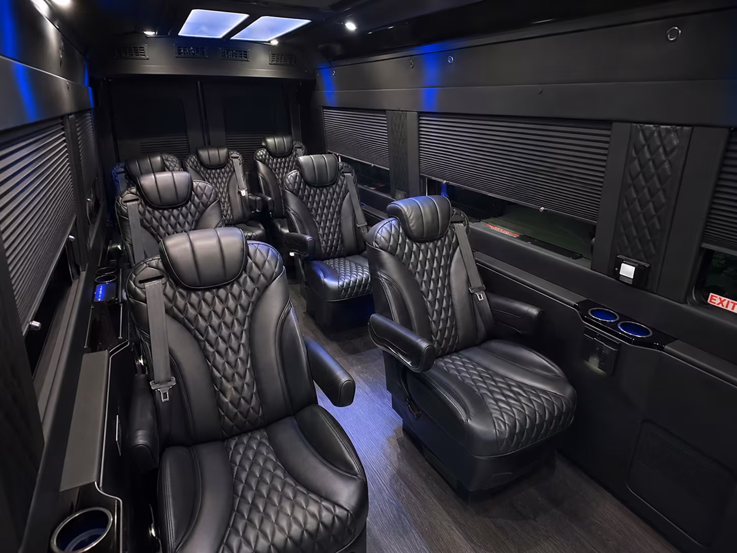 18 passenger sprinter van inside