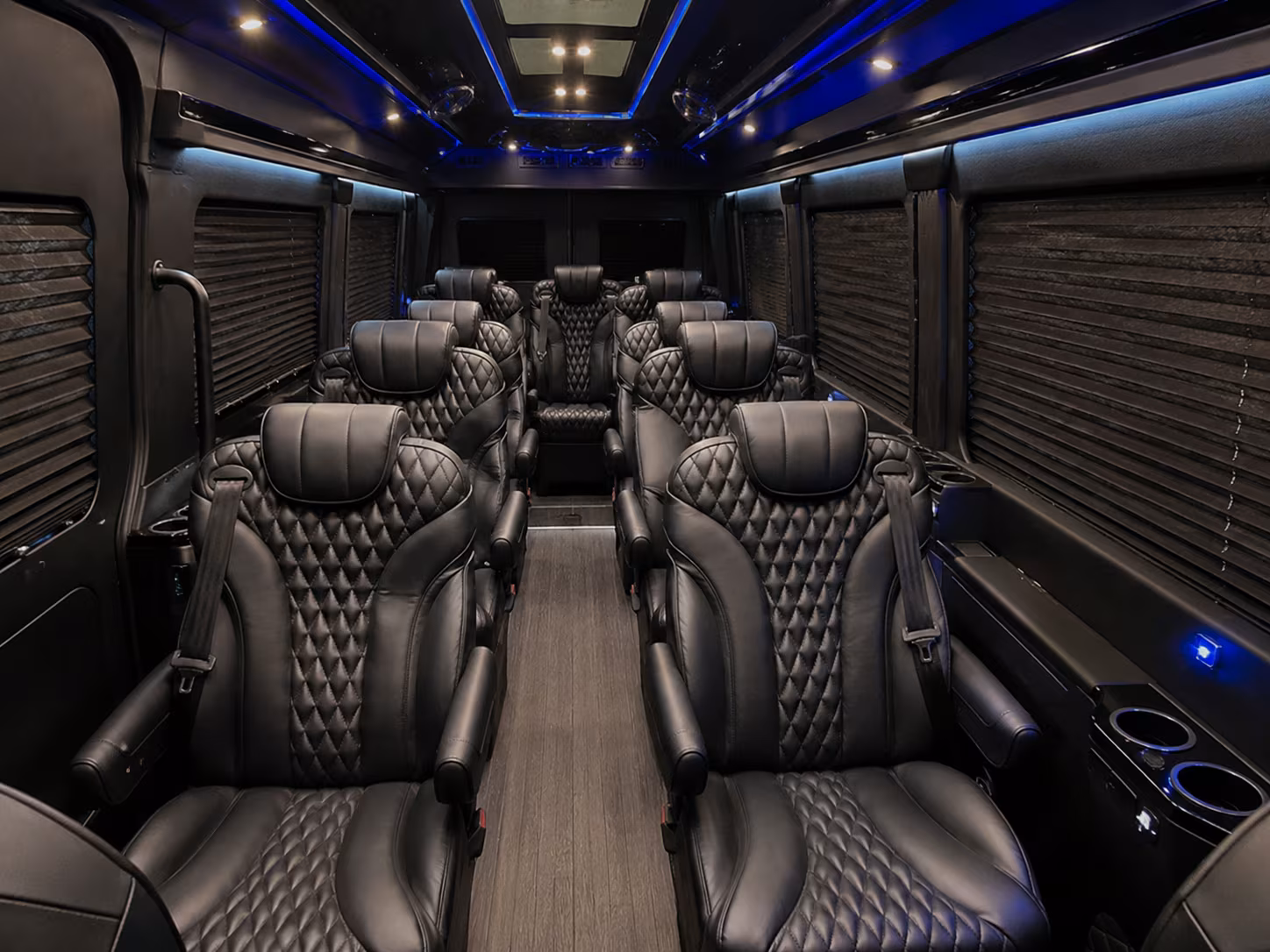20 passenger sprinter van inside