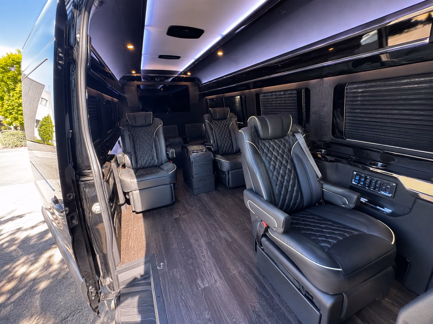 el cajon 12 passenger sprinter van interior