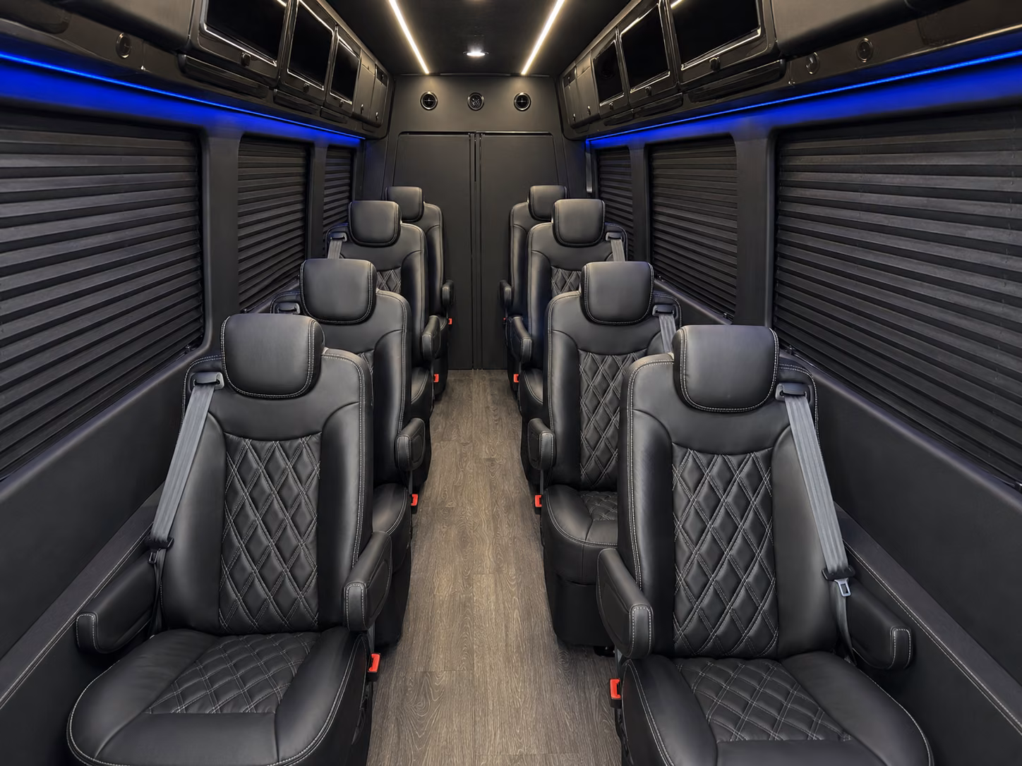 el cajon 20 passenger sprinter van interior