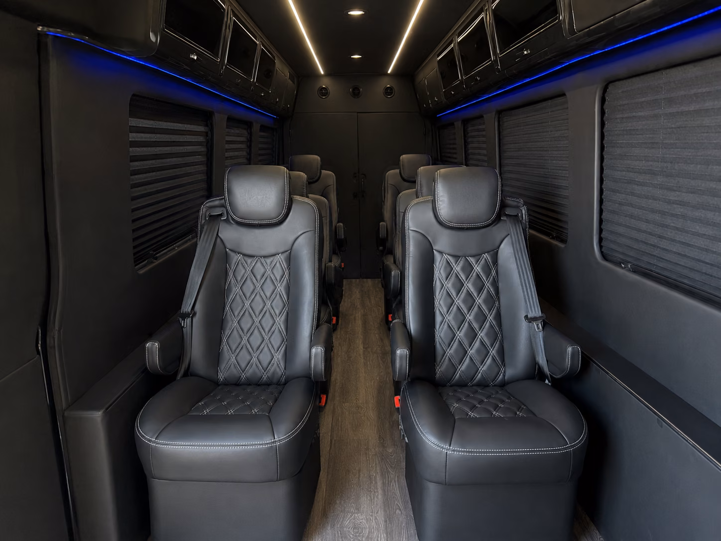 el cajon 8 passenger sprinter van interior