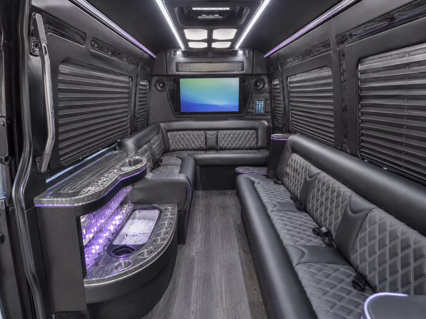 el cajon sprinter limousine interior