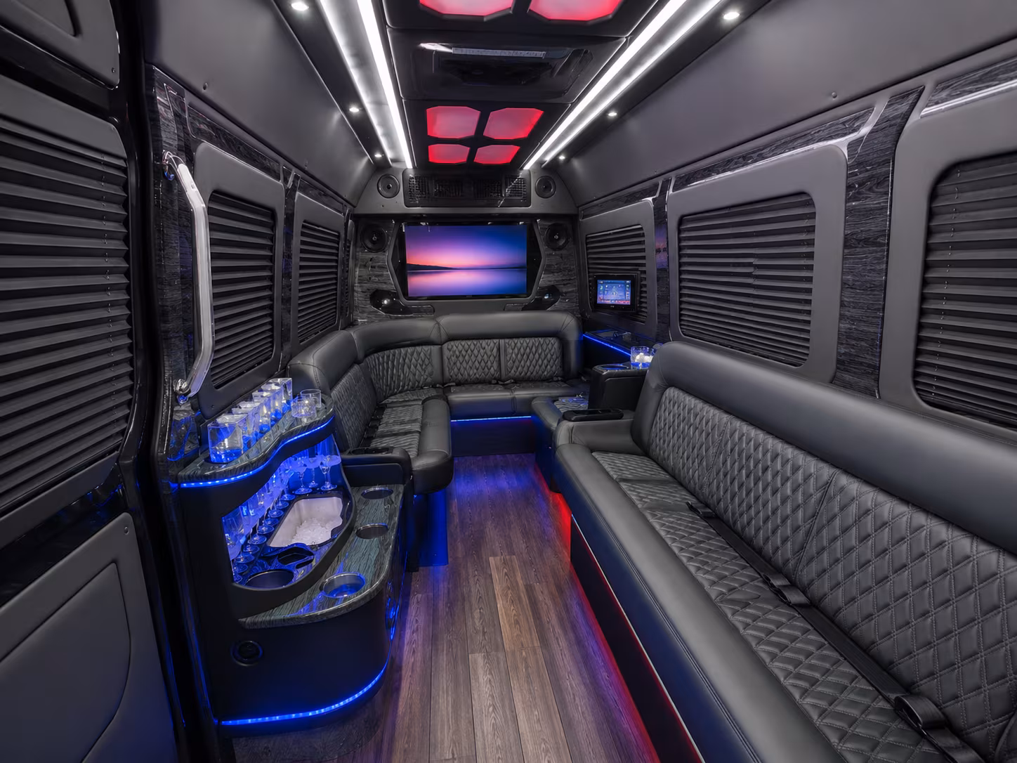 shift change and any hour employee sprinter van transportation in el cajon